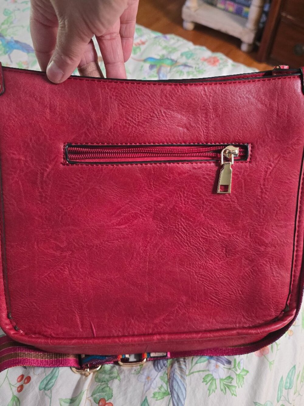 Red bag with Fun Strap